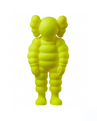 Kaws What Party Figure - Open Edition - Yellow
