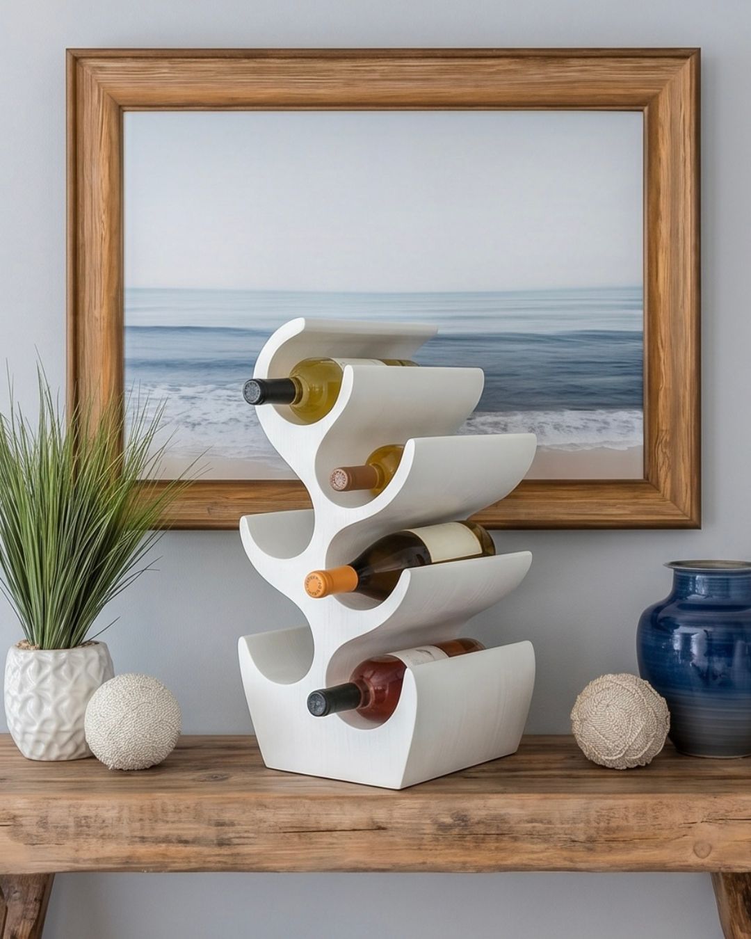 Cascade 6-Bottle Wine Rack