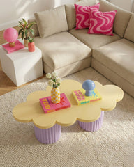 The Fluted Dream Coffee Table 110cm