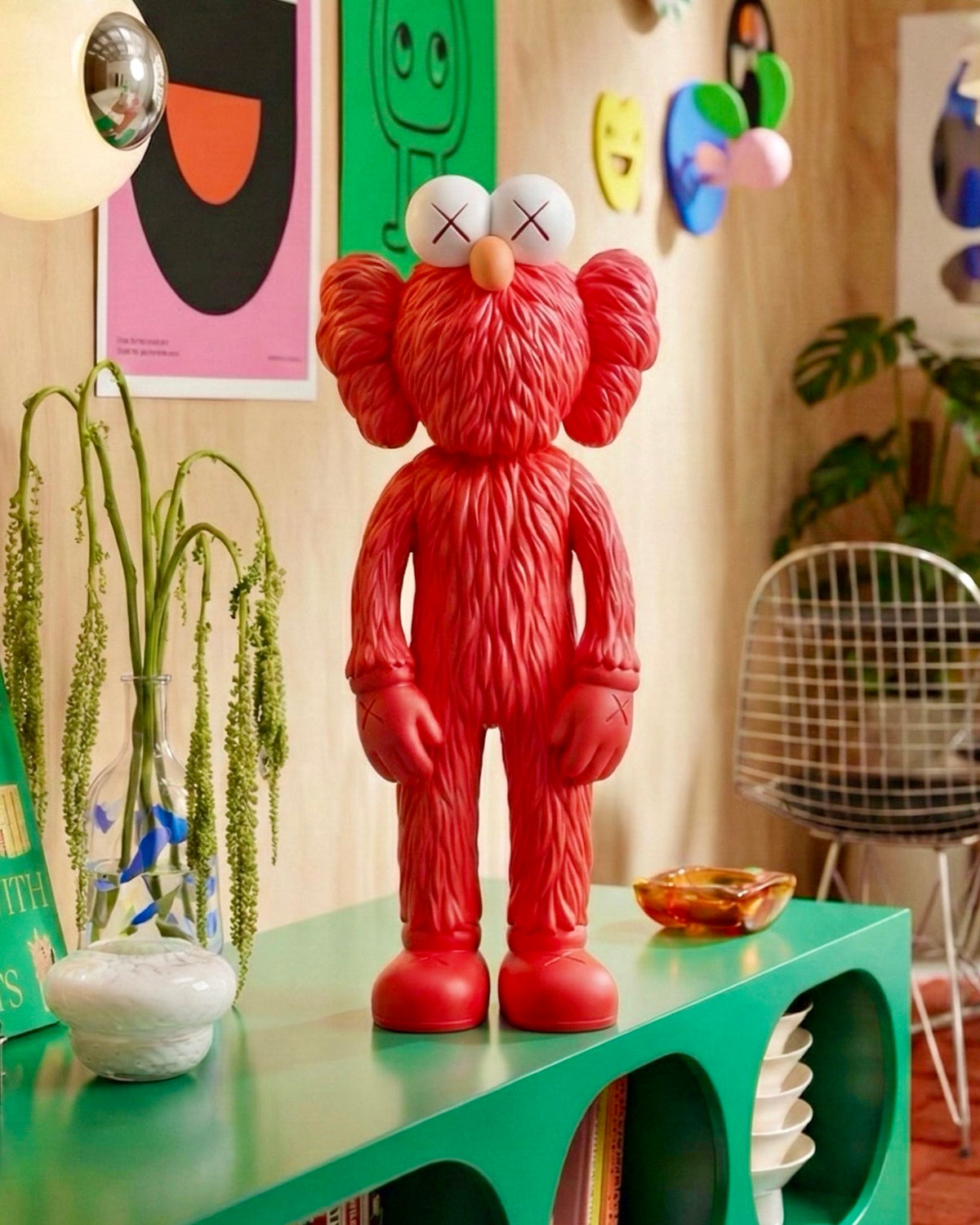 Kaws BFF Figure - Open Edition - Red