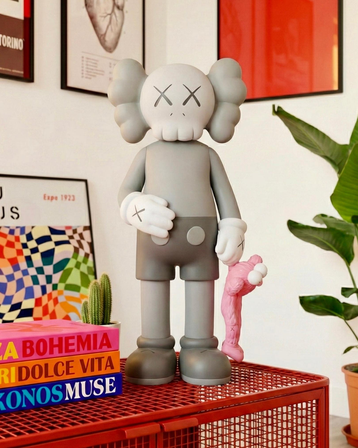 Kaws Share Figure - Open Edition- Grey Companion