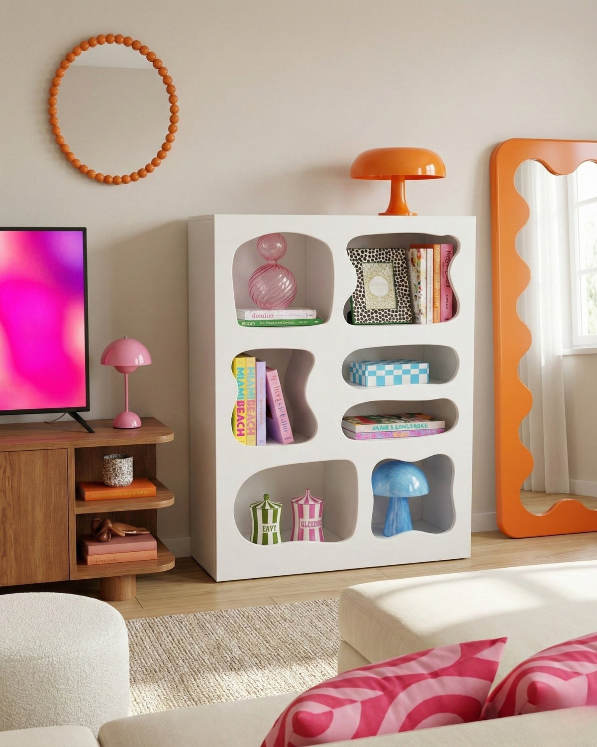 The Blob Rack LED Bookcase 110cm