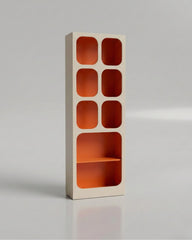 Retro Pill LED Bookcase 180cm