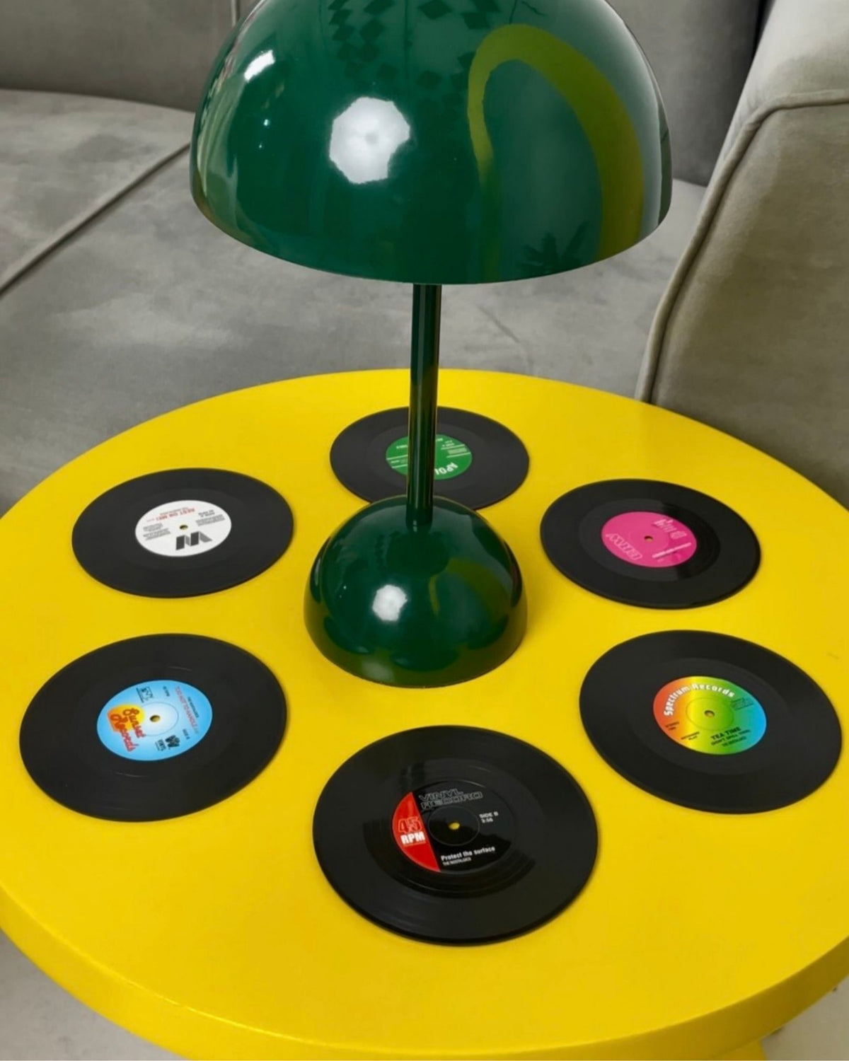 Vinyl Record Coasters