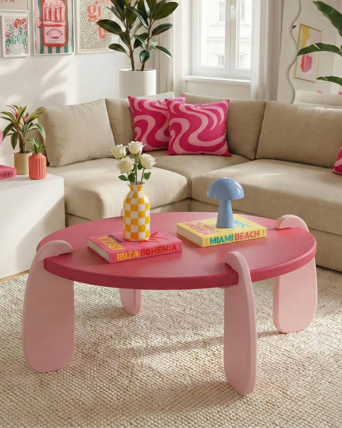The Petal Clip Coffee Table 110cm