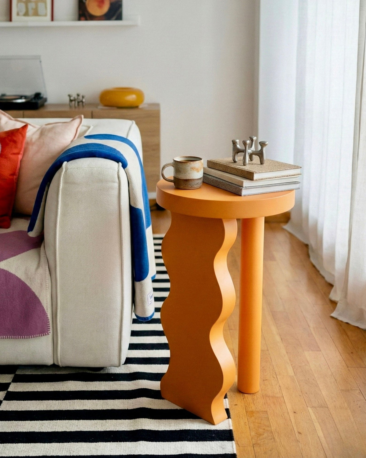 The Mad Wave Side Table 70cm