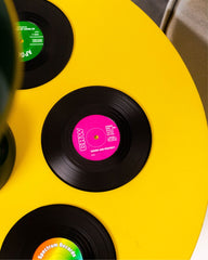 Vinyl Record Coasters