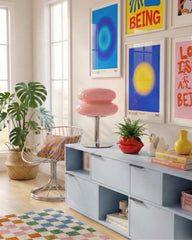 Light Pink Macaron Lamp