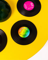 Vinyl Record Coasters