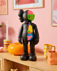 Kaws Companion Flayed Figure - Passing Through Edition - Black