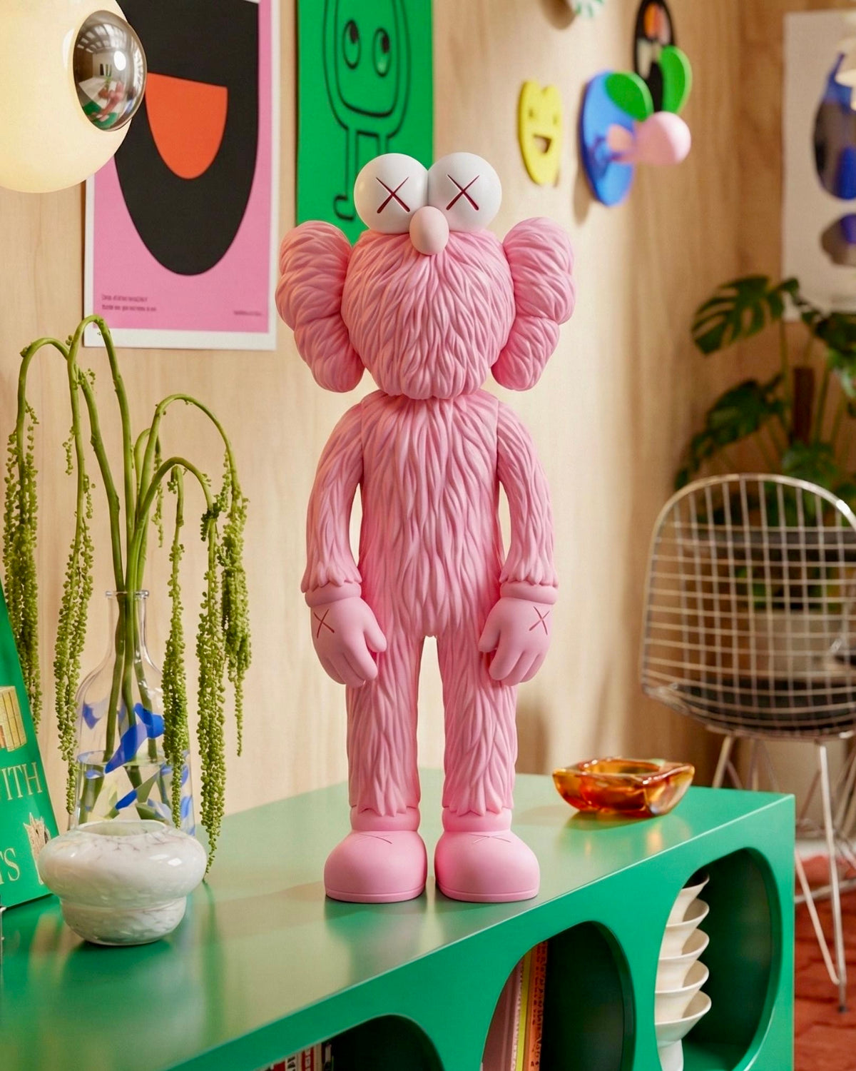 Kaws BFF Figure - Open Edition - Pink