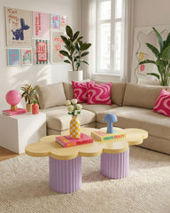 The Fluted Dream Coffee Table 110cm