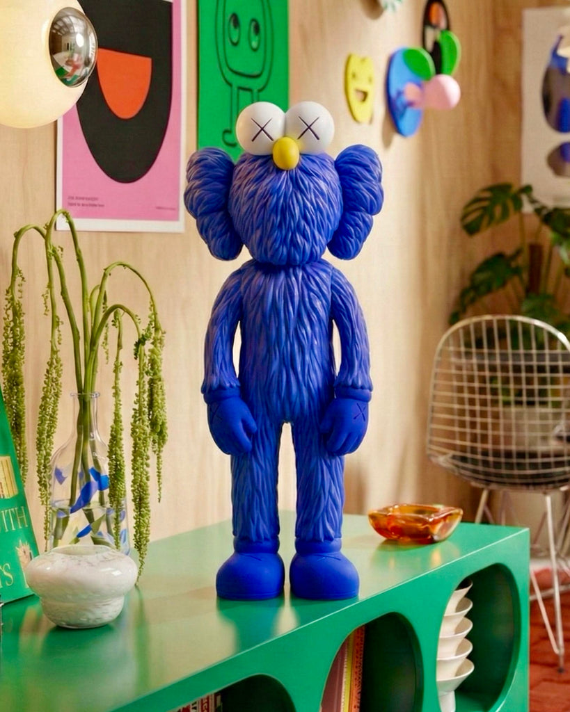 KAWS BFF Figure (Blue) | Vinyl Art Toy & Decor | RabbitHole Egypt