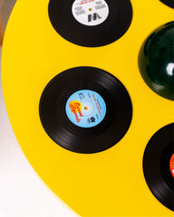 Vinyl Record Coasters