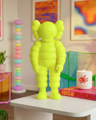 Kaws What Party Figure - Open Edition - Yellow
