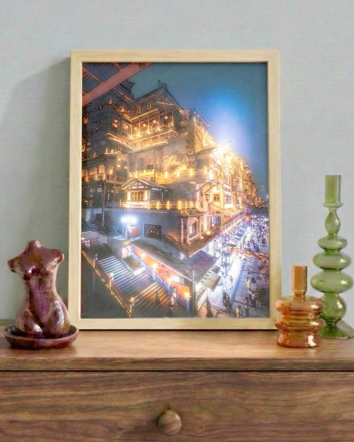 Japanese Light Up Frame