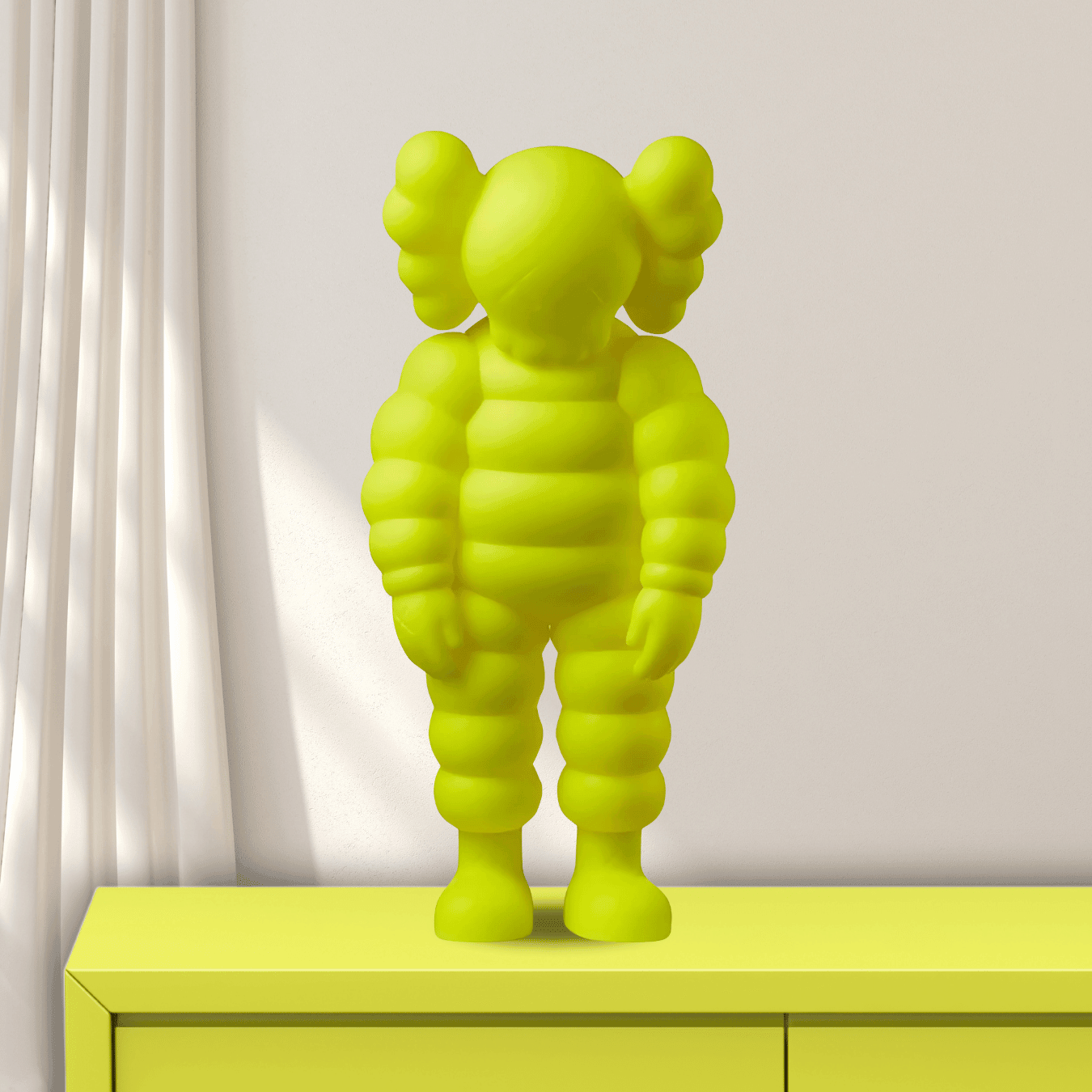 Kaws What Party Figure - Open Edition - Yellow – Rabbit Hole - EG