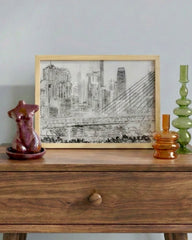 New York City Light Up Frame