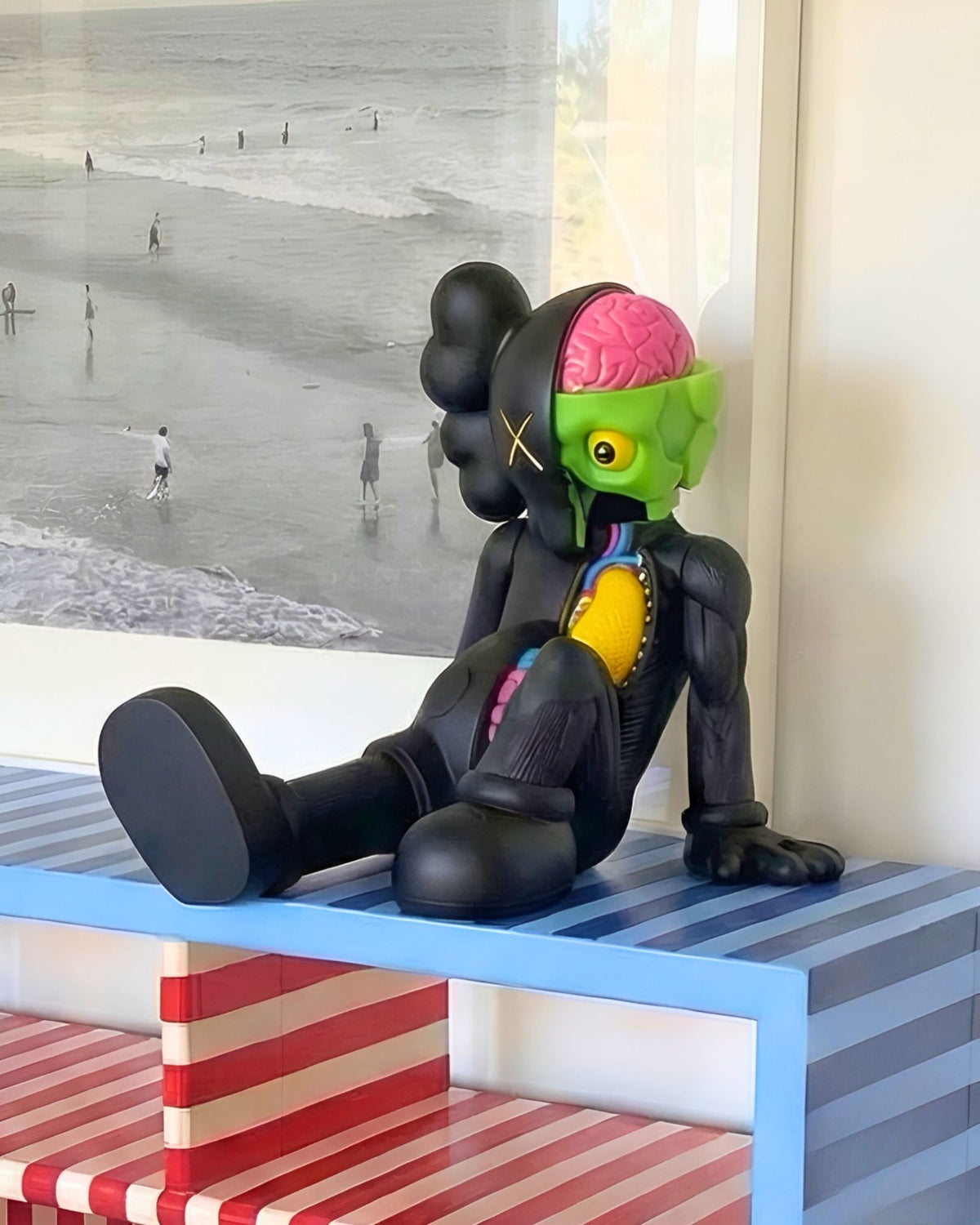 Kaws Companion Figure - Passing Through Edition - Black