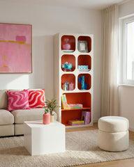 Retro Pill LED Bookcase 180cm