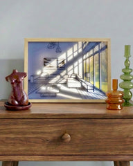 Modern Living Room Light Up Frame