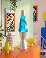 Lava Lamp Silver Base