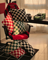 Checkers Throw Pillows