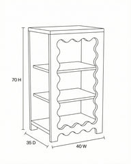 The Wonder Wave Side Table 70cm