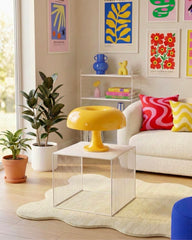 Yellow Mushroom Lamp
