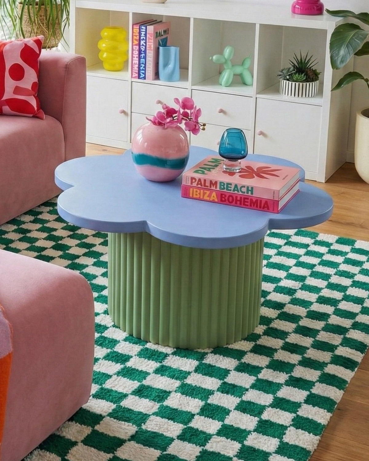 The Petal Pillar Coffee Table 85cm