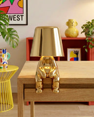 Golden Hustler Lamp
