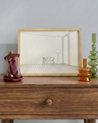 Thinker Chair Light Up Frame